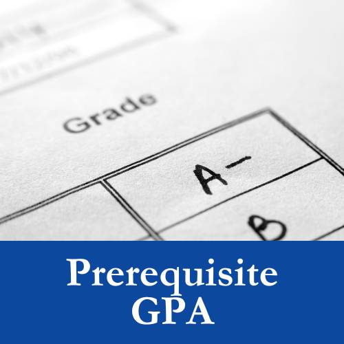 Button for Prerequisite GPA Information